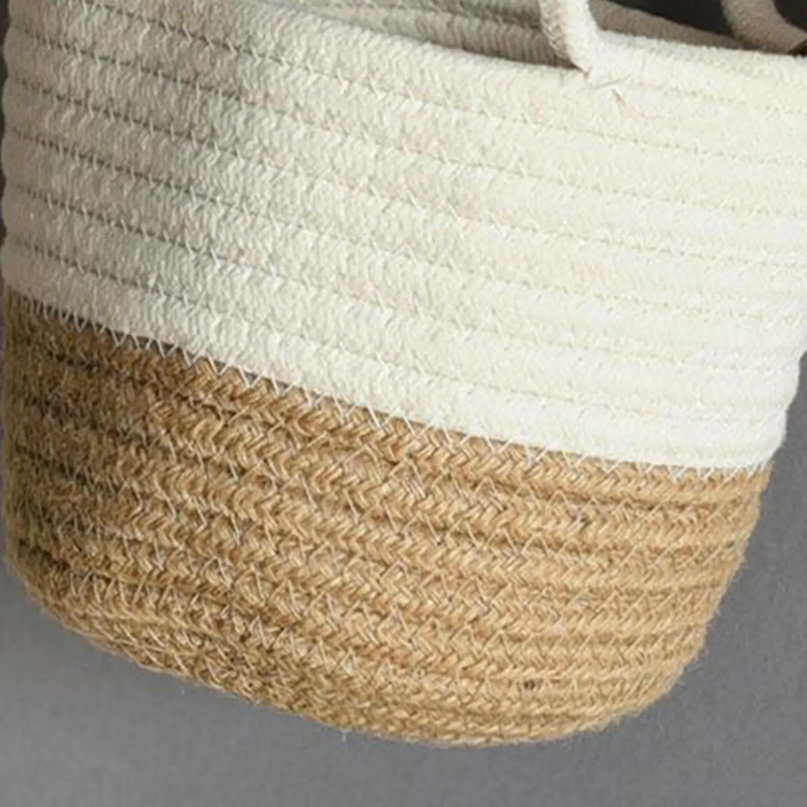 Rope Basket Flower Pot Hanger Hemp Hanging Planter Baskets Indoor Outdoor Flower Holder for Kitchen Bathroom Window Use