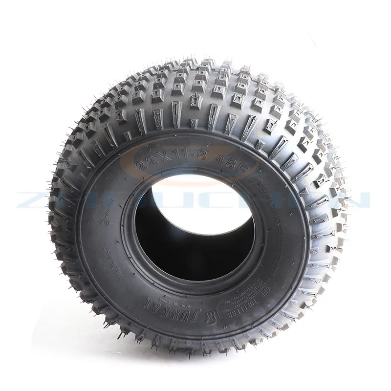 1 Piece Of 8 Inch 22x11-8 Particle Flower Tire Modified For Four-wheel ATV Lawn Bike Lawn Mower Mechanical Wheel Tire