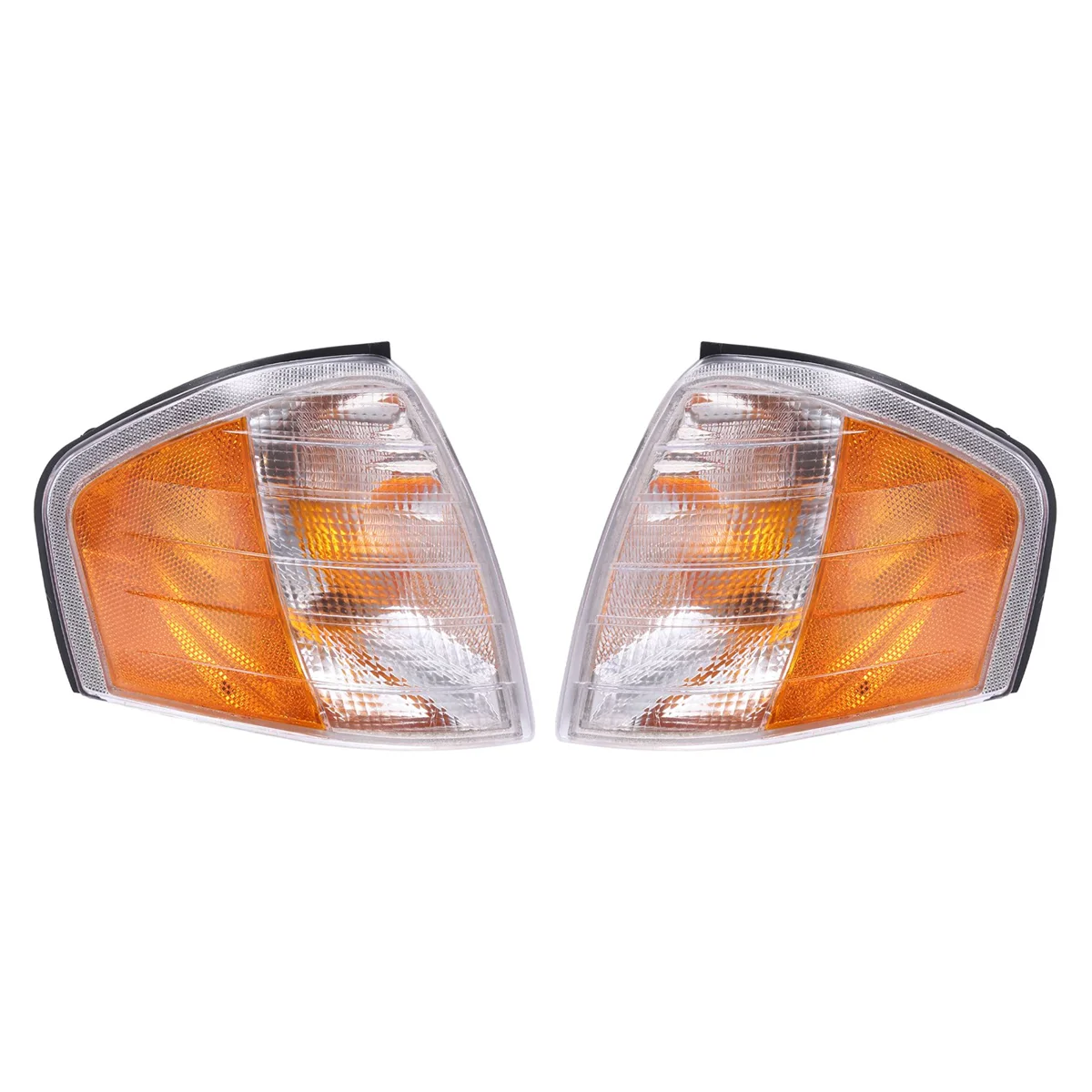 Luz de canto frontal do carro para Mercedes Benz, Lâmpada de sinalização, CLASSE C, CLASSE C, CLASSE C, C 230, C 280, 2001, 2028261143, 2028261243, 1 par