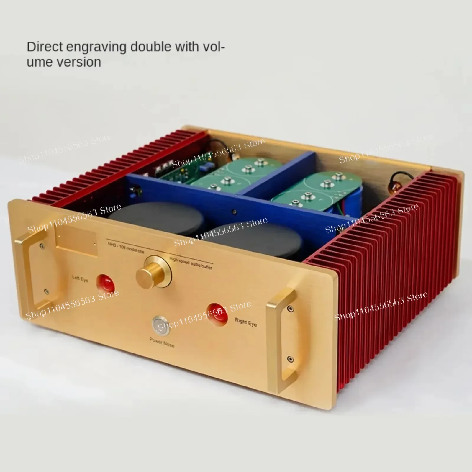 No Negative Feedback Power Amplifier with NHB-108 Reference Circuit for High-End Home Hi-Fi Audio System