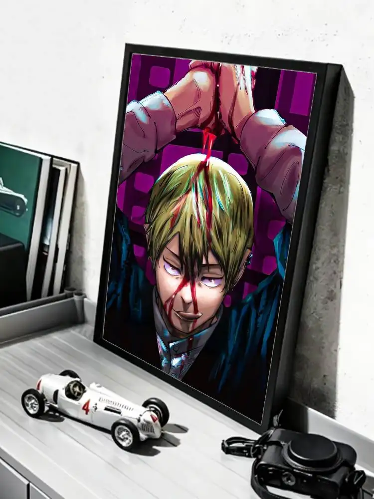 Zenin Naoya Jujutsu Kaisen Character   Poster HD Self Adhesive Waterproof Wall Art Ideal for Home Office Dorm Gift
