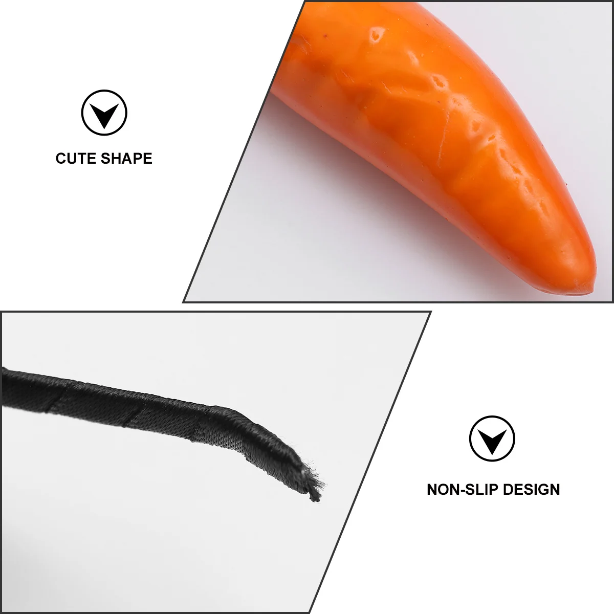 

Carrot Tiara Hair Hoop Adult Decorative Woman Hoops Colorful Accessory Creative