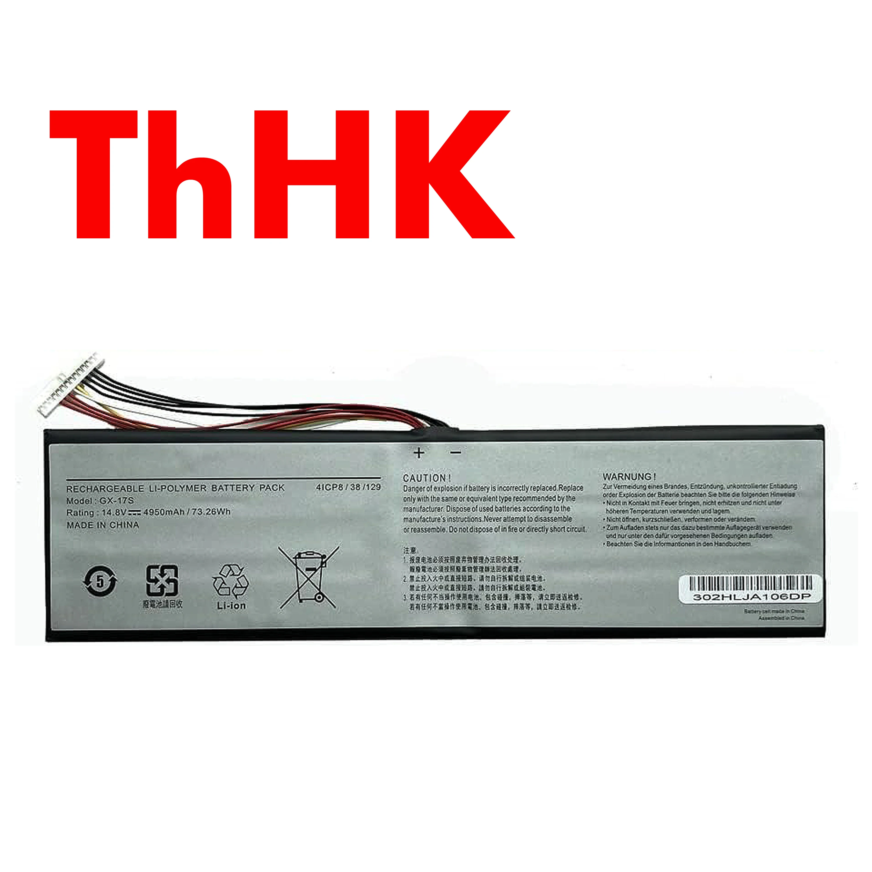 Genuine Original 73.26Wh GX-17S Battery For Gigabyte AORUS X3 PLUS V3 V5 Aorus X5 X5S Aorus X7 V1 v2 V3 V4 V5 V6