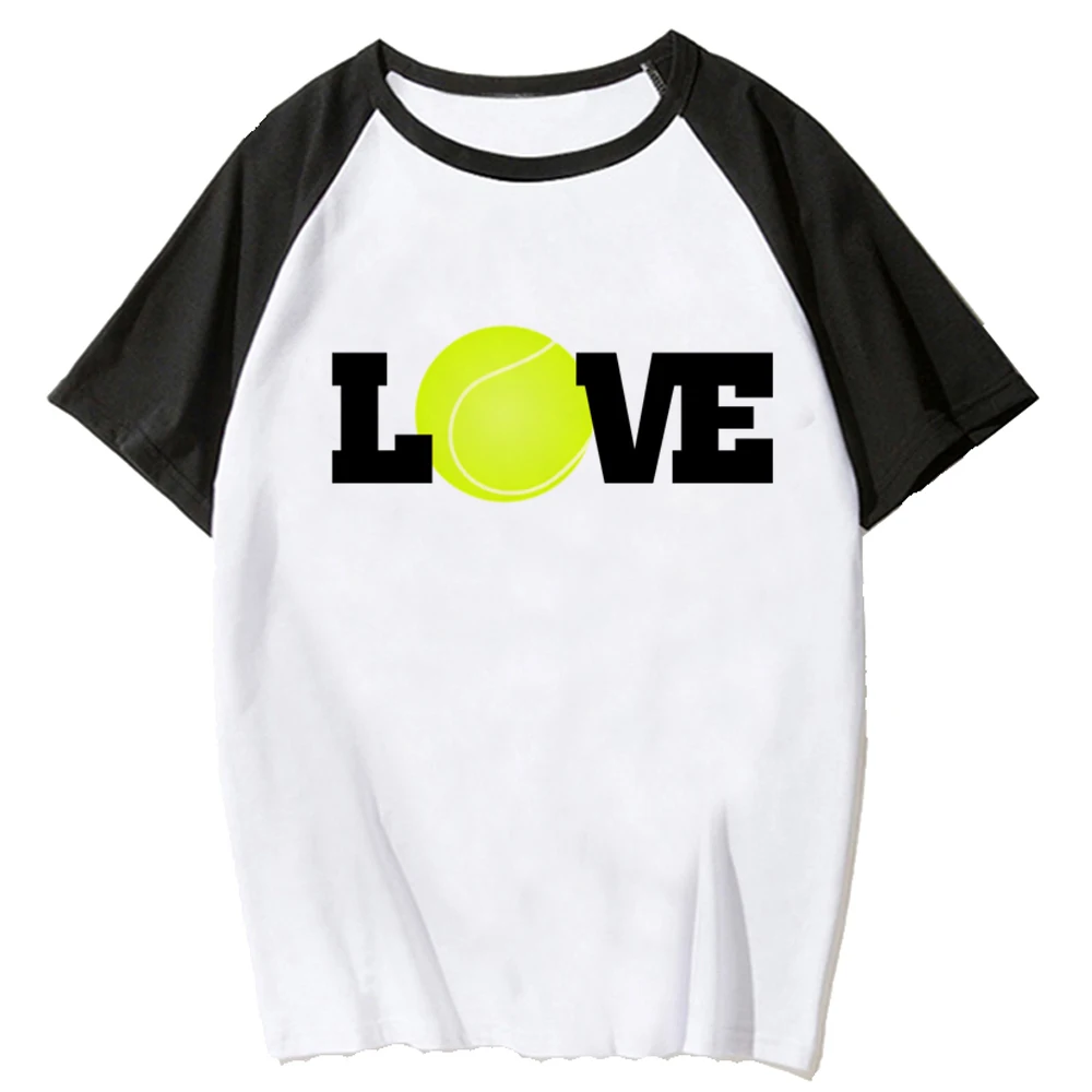 Tennis Tee women streetwear Y2K graphic t-shirts female y2k 2000s clothing