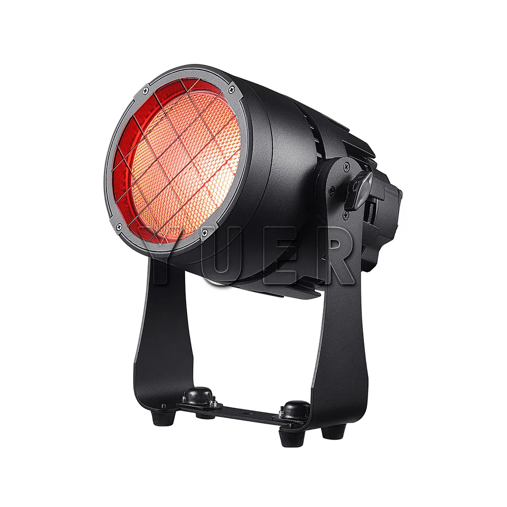 LED 300W RGBWLAC IP65 Waterproof Par Lighting OLED Display Audience Blinder Stage Lighting For Outdoor Club Party  Dj Disco