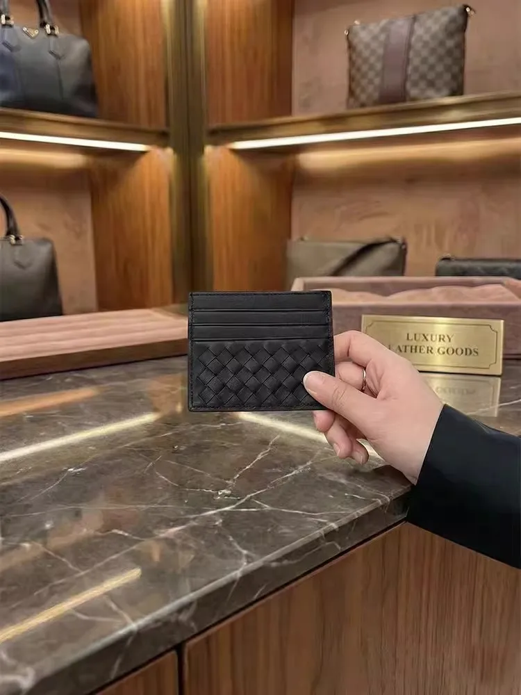 porte-cartes-de-visite-ultra-fin-en-cuir-de-vache-tisse-a-la-main-double-face-6-emplacements-styles-homme-et-femme-etui-a-cartes-pince-a-cartes