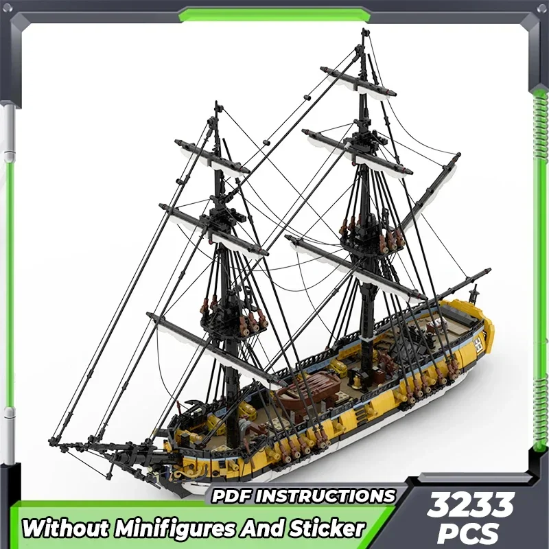 Moc Building Bricks Military Model British HMS Challenger Boat Technology Modular Blocks Gifts Toys For Children DIY Assembly