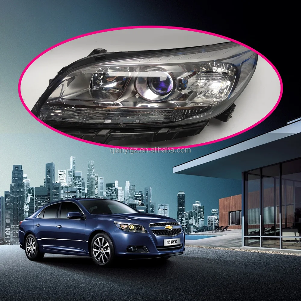 Compatible with Chevrolet Malibu Headlight 2012 Xenon Headlights Halogen Projectors for Original Disassembly Real Second-hand
