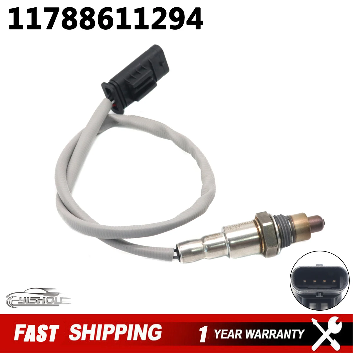

11788611294 Downstream Air Fuel Ratio O2 Oxygen Lambda Sensor 234-8012 For BMW X3 X4 340I 440I 540I 640I 740I M240I 2006-21 NEW