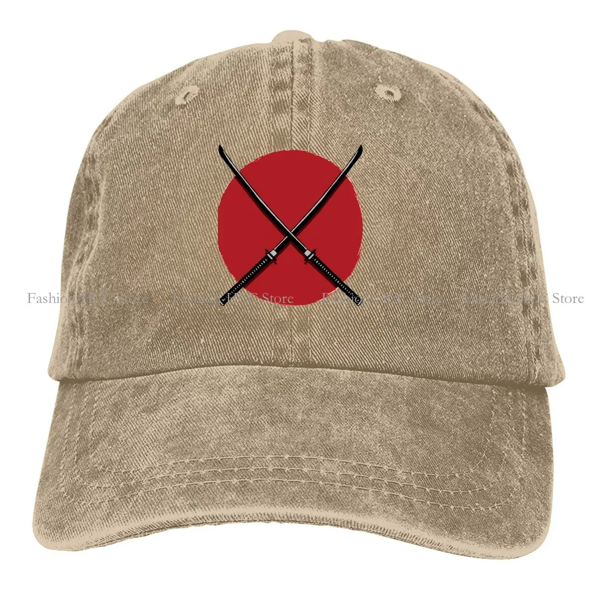 Katana Classic Baseball Cap Men Hats Women Visor Protection Snapback Japanese Samurai Warrior Bushido Caps