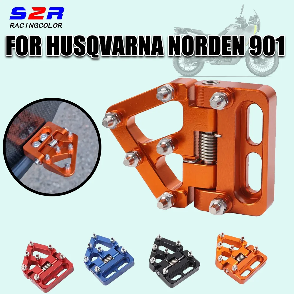 

Для Husqvarna Norden 901 NORDEN 901 2022 2023 2024, аксессуары для мотоциклов, складная задняя нога, удлинение задней педали тормоза