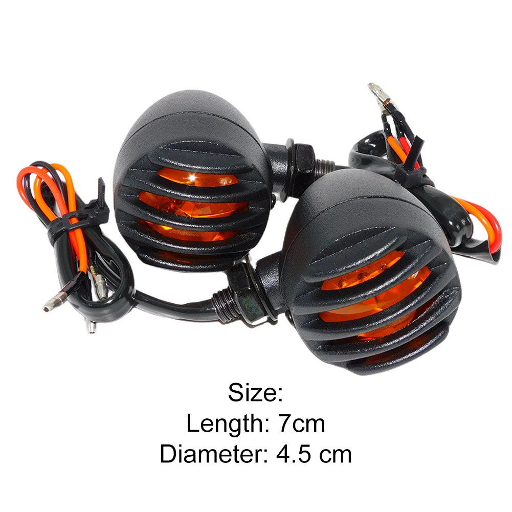 دراجة نارية LED مصباح إشارة الرجعية شواء مؤشر الاتجاه ضوء LED بدوره مؤشر الضوء ل هارلي سبورتستر لياماها بوبر