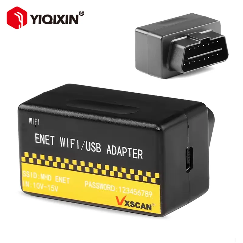 

OBD ENET WIFI/USB Adapter DOIP For VW Volvo BMW F G Series Work With Bimmer Code E-SYS Bootmod 3 Ethernet iOS Android Windows