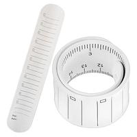 Wearable Notepad Silicone Wrist Band Reusable Reminder Bracelet Waterproof to Do List Stap and Ruler Erasable For Plans Schedule