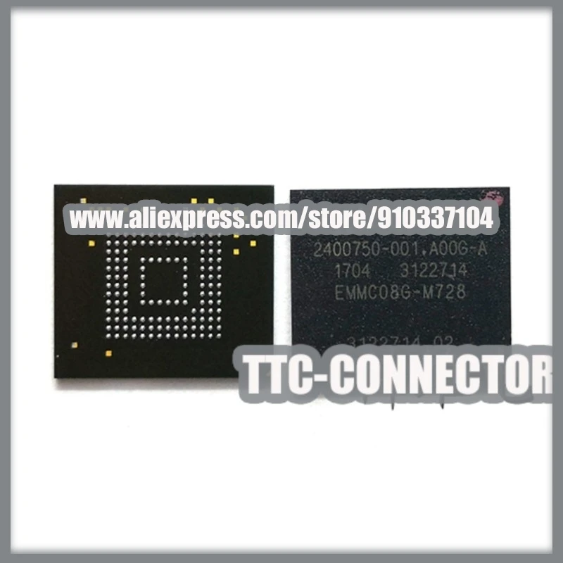 5pcs/lot EMMC08G-M325 EMMC08G-M728 EMMC08G-MG26 EMMC08G-T227 EMMC08G-V100 chips Memory ICs Electronic good quality