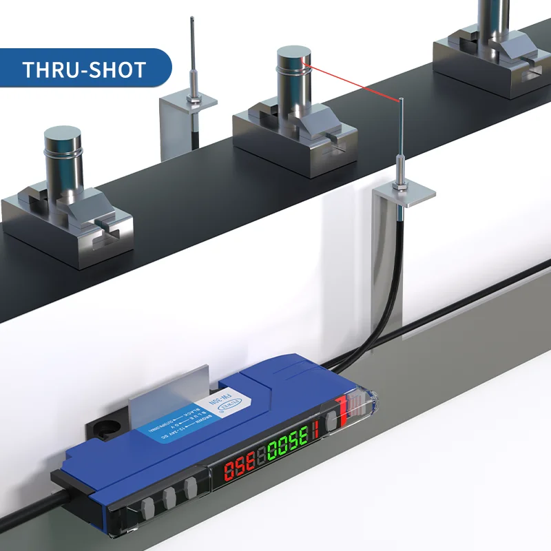 FWT-310-15D Front Side Fiber Optic Probe Counter Side Output Optical Fiber Optic Sensor