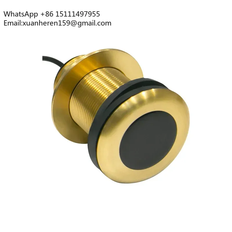 Dual Frequency NMEA 2000 Marine Transducer Ultrasonic Boat Sensor with NMEA 0183 Compatibility