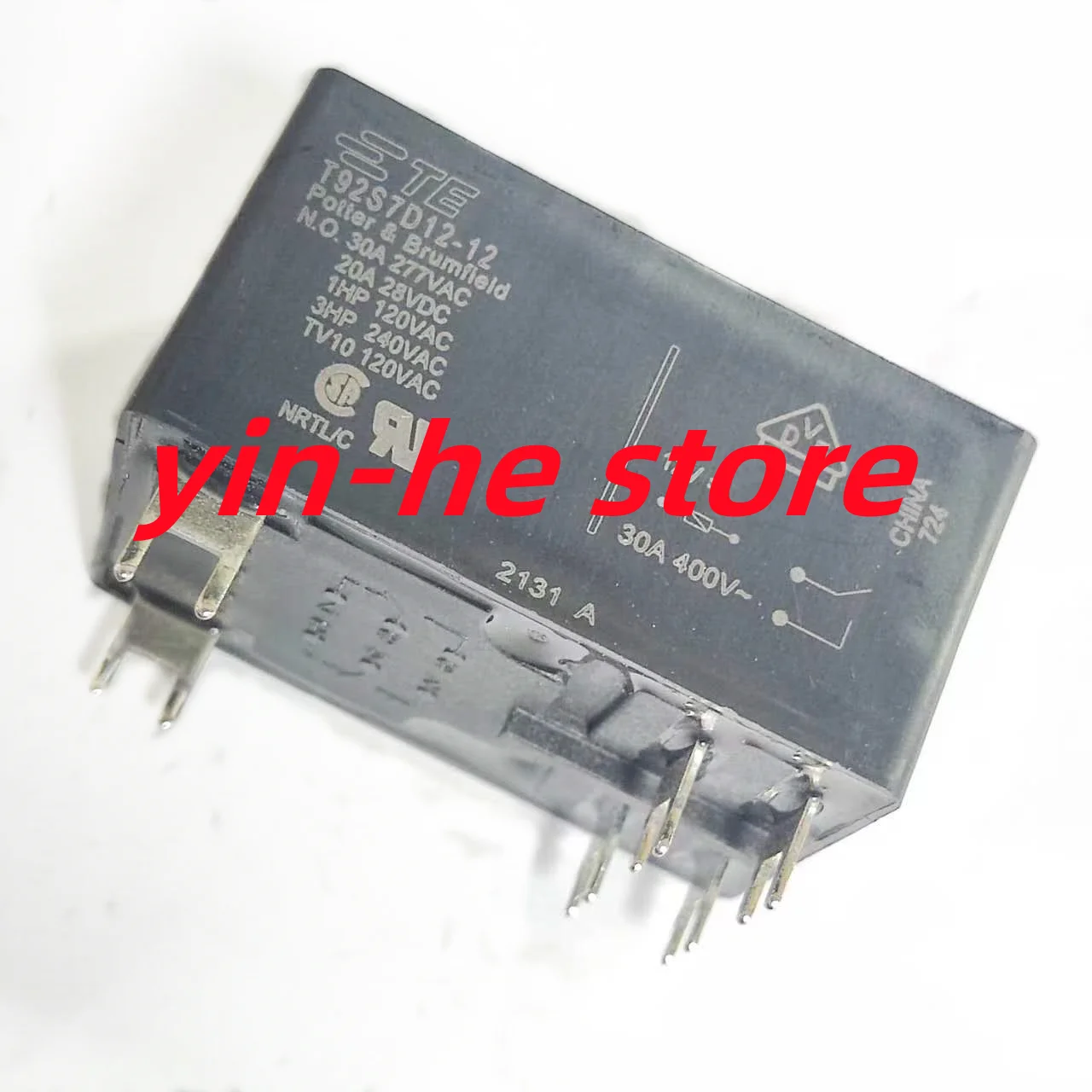 1PCS T92S7D12-12  Brand new and original  relay T92S7D12-12