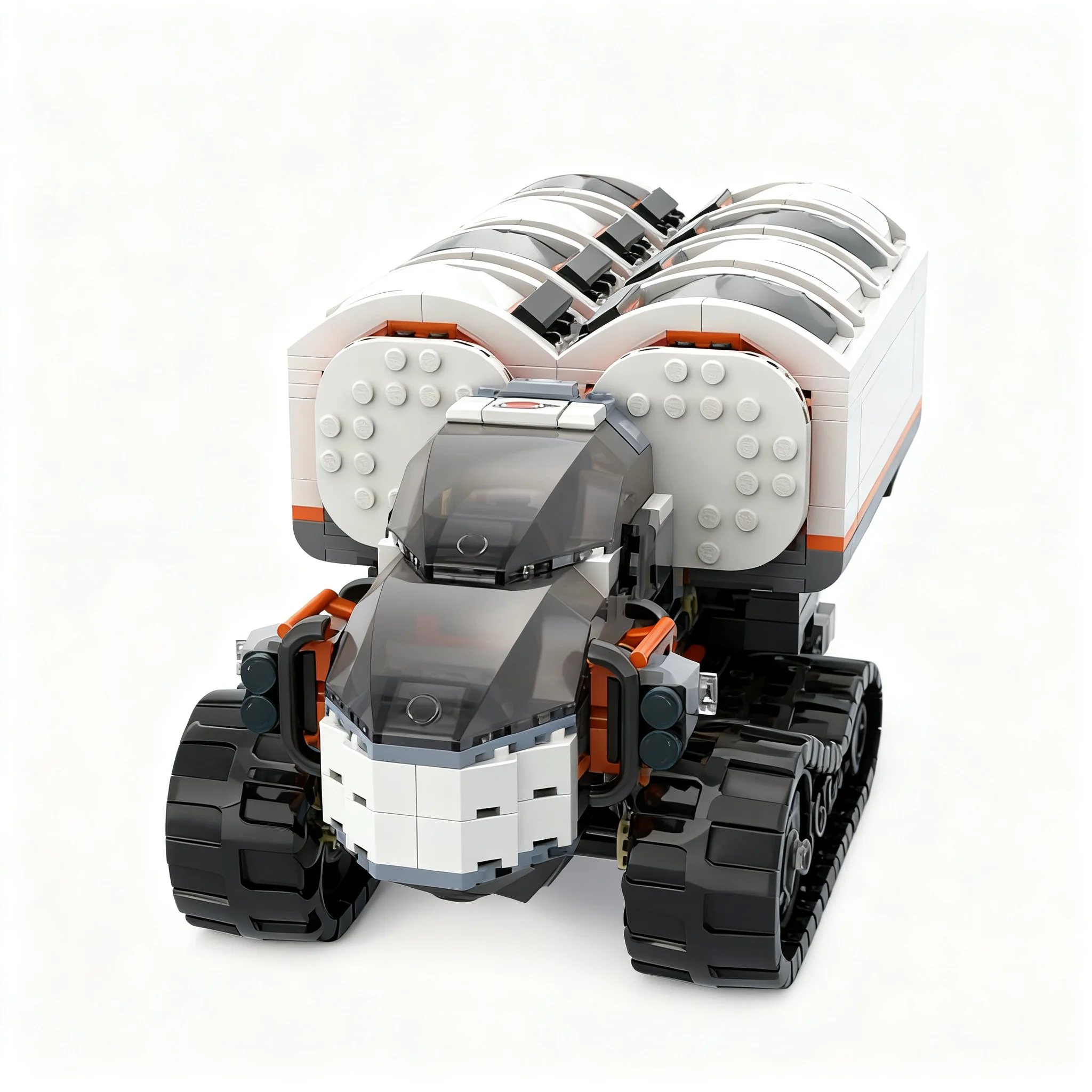 430pcs MOC City Space Module Carrier Model Building Blocks Architecture Christmas Gift Toy Idea Craft Assemble Brick Display