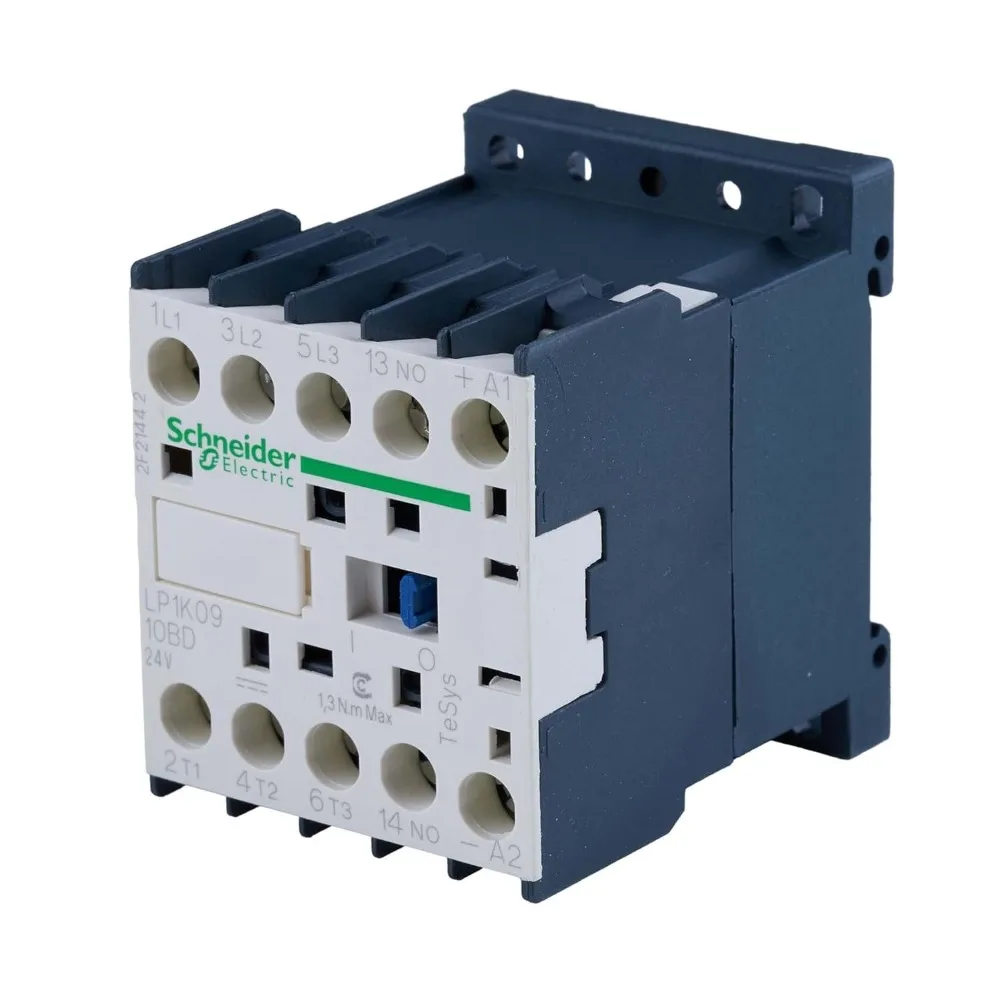 

LP1K0910BD - TeSys K Mini IEC Contactor, Non-Reversing, Screw Clamp Connection, 9A Inductive, 20A Resistive
