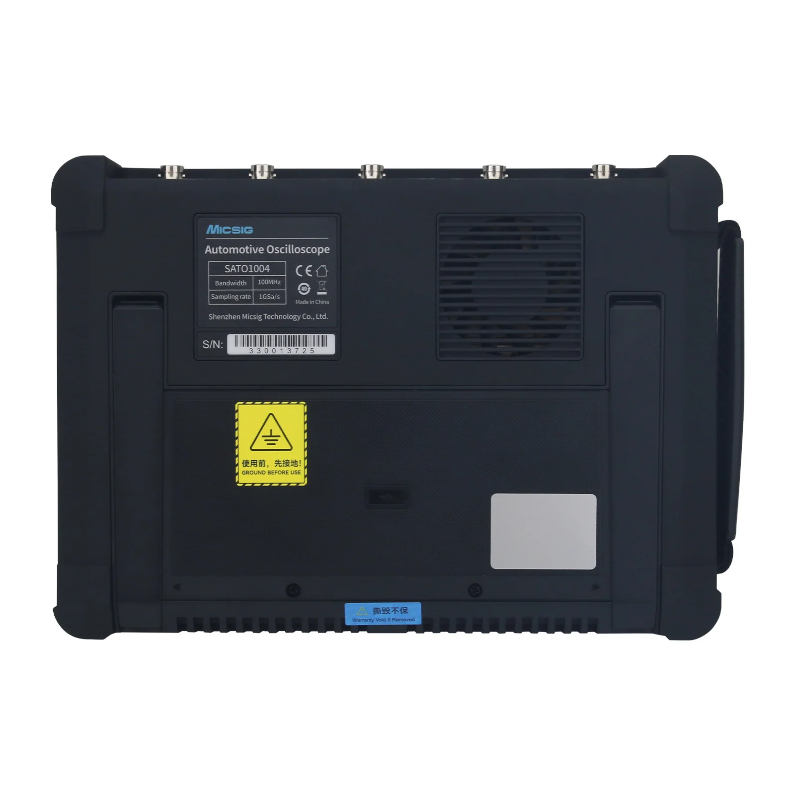 SATO1004 100MHz 1GSa/s Automotive Oscilloscope 4CH Tablet Oscilloscope with 8 Inch LCD Screen