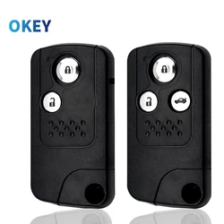 Okey Car Key Shell Replacement Case For Honda CRV Accord Civic Odyssey Intelligent 2 Buttons Key Fob