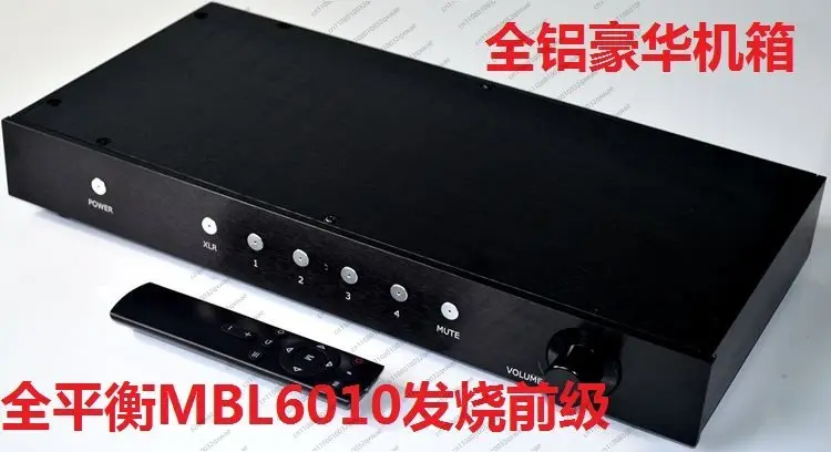 Latest Upgrade Version Classic MBL6010 Line Full Balance Preamplifier Remote Control Version Clone MBL6010D JRC5534 JRC5532