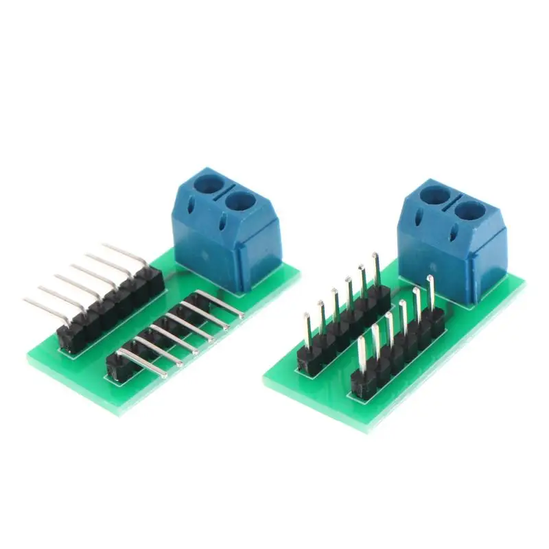 2/4Pcs 2.54MM Terminal Adapter 2P To 12P Pin Module Straight/Curved Needle Male To Female Cable Connector