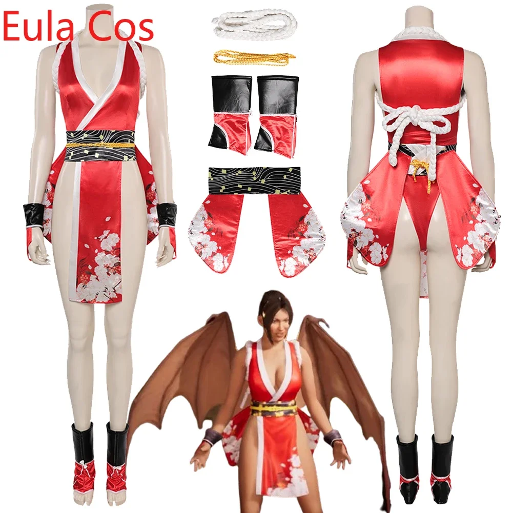 

Nitara Mai Shiranui, косплей, искусственная игра, Mortal Kombat, маскировка, костюм для девушки, женщины, ролевые игры, Хэллоуин, фантастический костюм