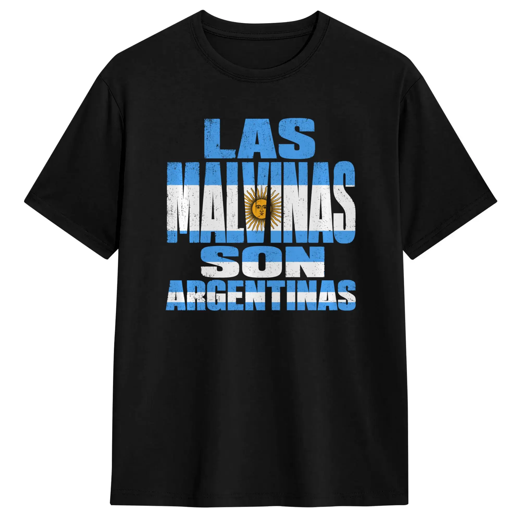 Argentina Pride Las Malvinas Son Argentinas T-Shirt für Herren und Damen, Baumwoll-Hipster-T-Shirt, Y2K Kurzarm-T-Shirt – Detail 7