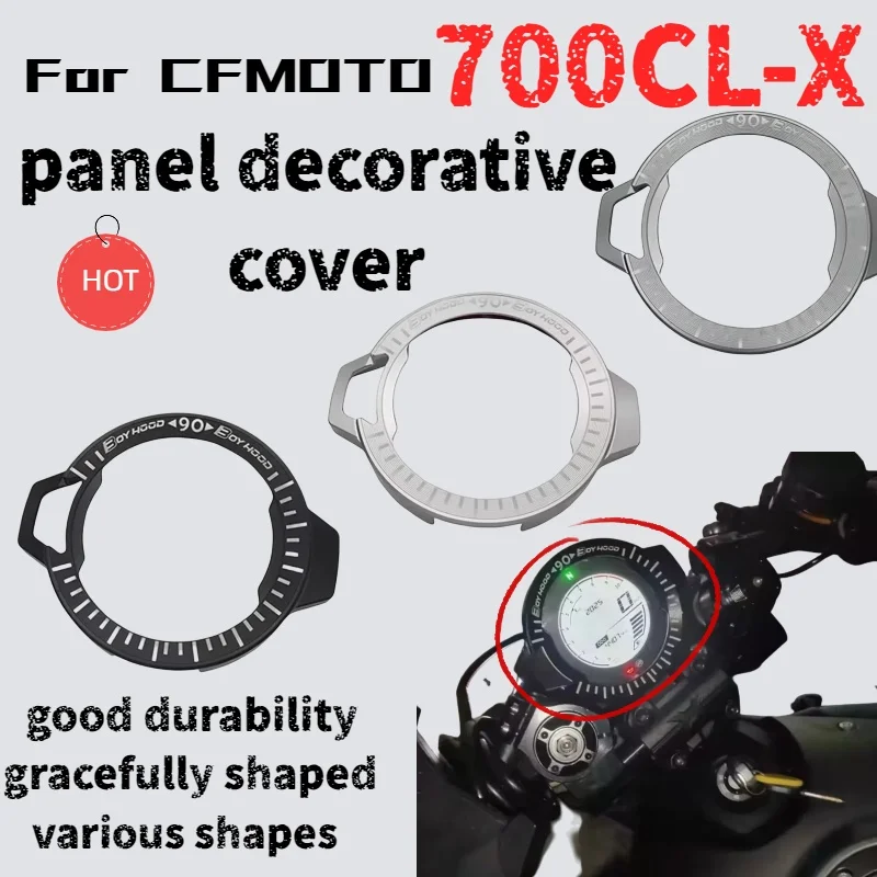 

For CFMOTO 700cl-x Dashboard Trim Cover Durable and Beautiful Motorcycle Dashboard Retrofit Accessories