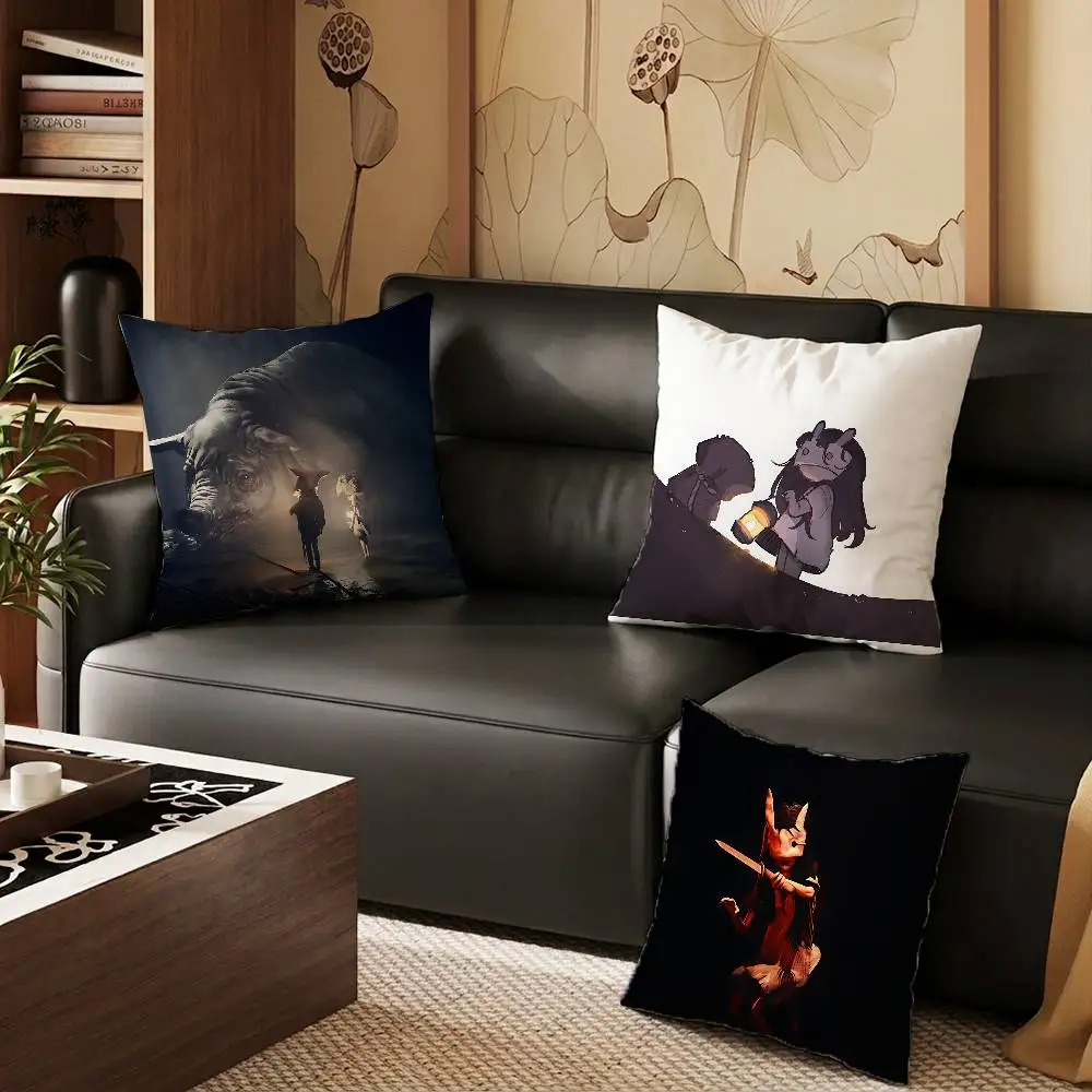 Horror Art game Reanimal  pillowcase casual style decoration, suitable for home decoration (excluding pillow core)