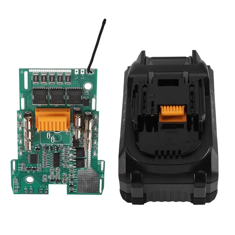 SEWS-For Power Tool Accessories- Full-Featured Protection Board For 10X21700 Battery Case Li- Battery