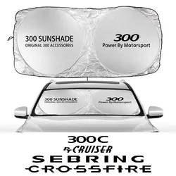 Car Windshield Sun Shade Cover For Chrysler 300 300C PT Cruiser Voyager Sebring Pacifica 2004 Crossfire 200 ASPEN Accessories