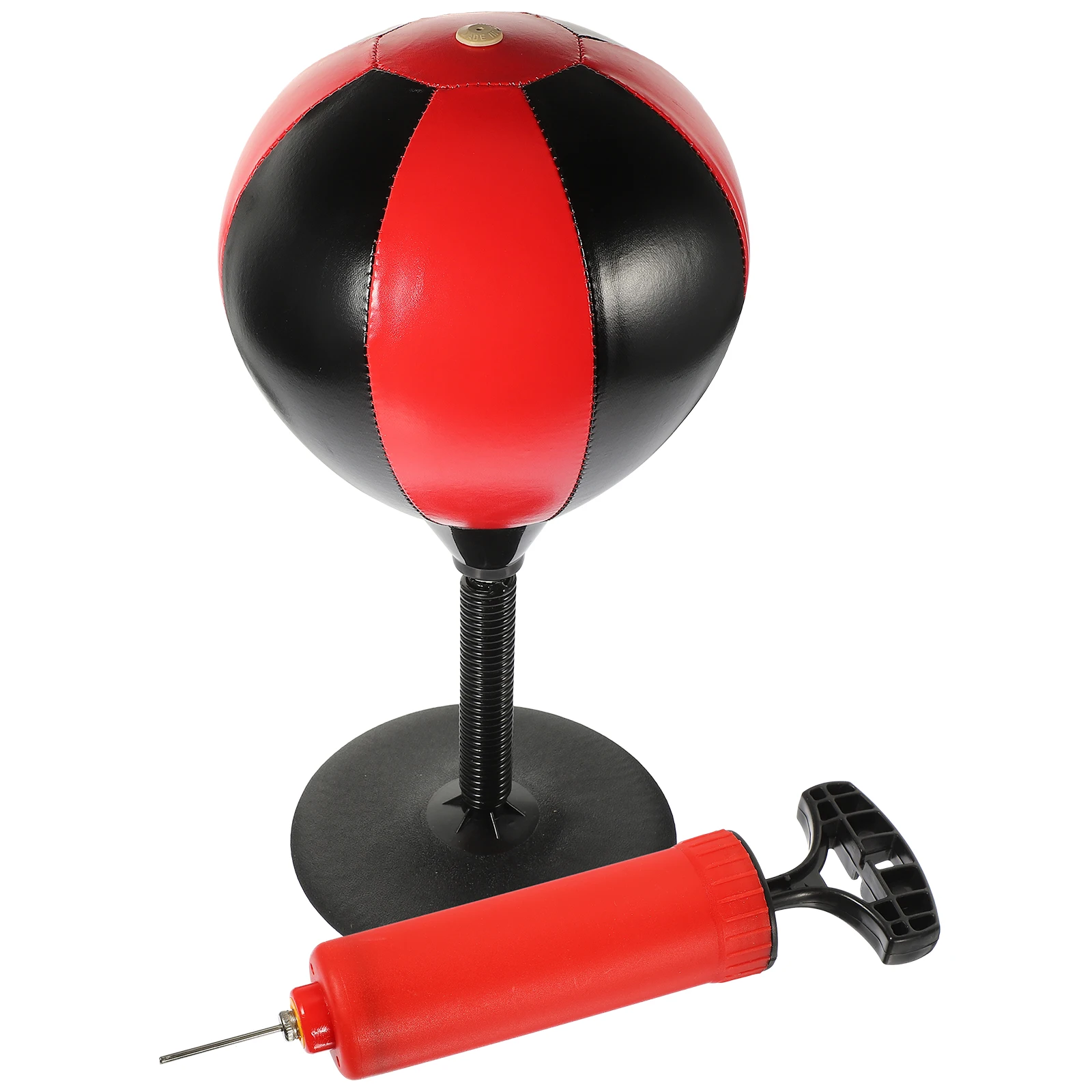 

1 Set Of Inflatable Tabletop Boxing Ball With Stand For Adults Stress Relief Desktop Fun Office Accessories For Coworkers