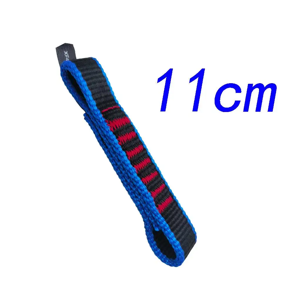 22KN Climb Quickdraw Runner Polyester Webbing Open Loop Rigging Quick draw Connector Rescue Mountaineering Fall Protection Sling