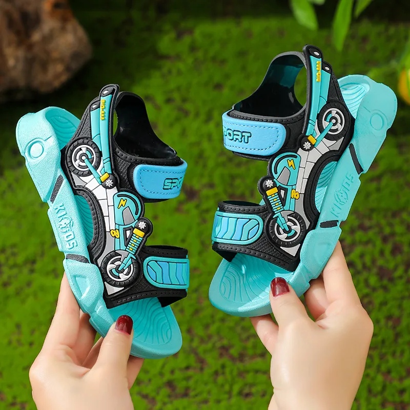 Sandalias Kid Sandals 2023 Summer New Fashion Boy Sandals Soft Sole Sandals for Girl Kid Beach Shoe Kid Shoes Casual Sports Shoe