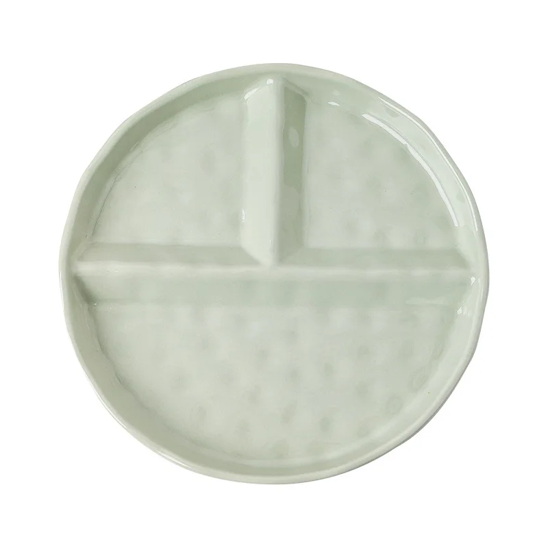 

Fat-reducing ceramic meals inventory student household grid restaurant plate