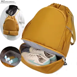 Mochila Feminina de Treino, Acessórios de Praia, Suprimentos Fitness, Treino Infantil, Essencial para Piscina, Bolsa Seca Desportiva, Bolsa de Natação Impermeável