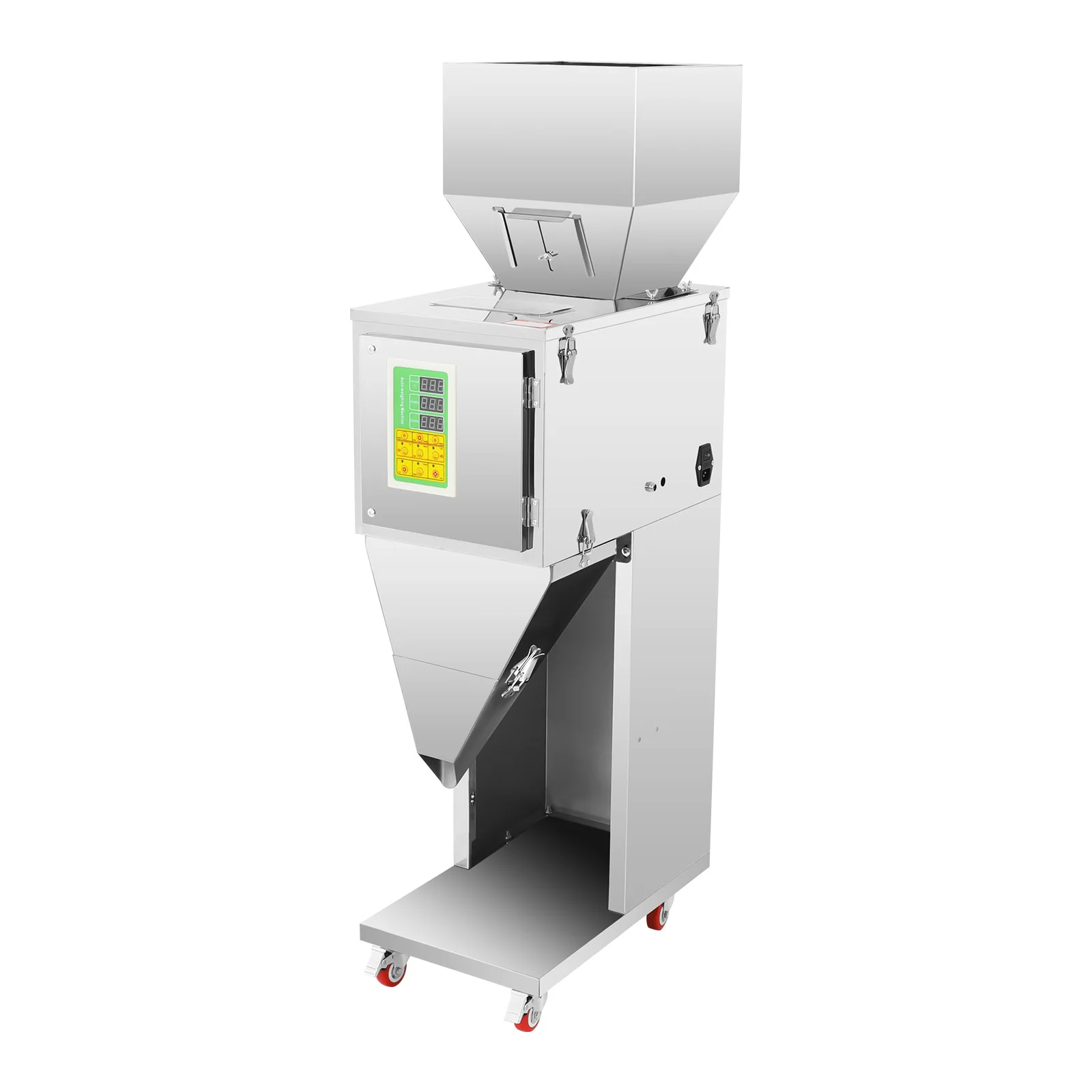    Machine d'emballage et de remplissage automatique 10 ~ 999g, Machine de distribution de remplissage et d'emballage de sacs de bouteilles à contrôle Intelligent de haute précision