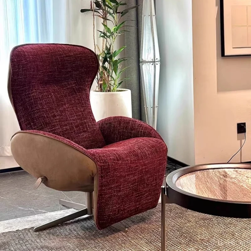 Zero gravity lounge chair, Italian light luxury designer's new haute couture version living room balcony lunch lounge chair