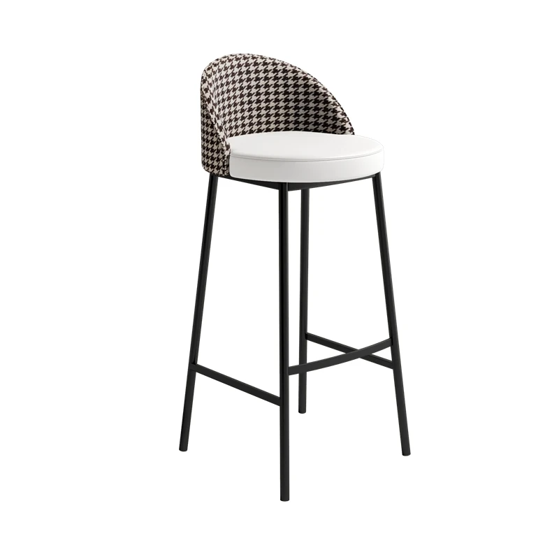 Modern Party Bar Chairs Free Shipping Industrial Designer Aesthetic Bar Chairs Backrest Nordic Taburete Alto Bussiness Furniture