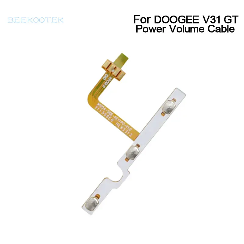 

New Original DOOGEE V31 GT Power On/Off Volume FPC Key Up/Down Button flex Cable FPC For DOOGEE V31 GT Smart Phone