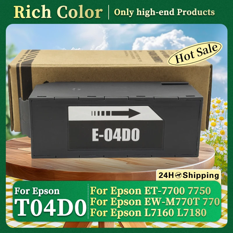 

T04D0 C13T04D000 Maintenance Box For Epson Eco Tank ET-7700 ET-7750 L7160 L7180 L7880 EW-M770T EW-M770TW EW-M970A3T Printers