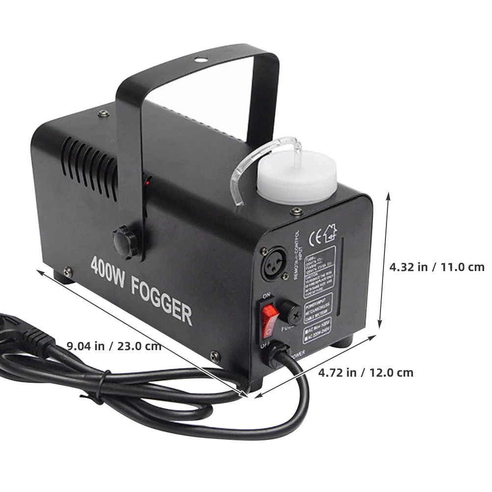 المرحلة آلة لصنع الدخان المحمولة مبيد لحفل الزفاف Ktv ديسكو هالوين الأسود آلة رش الدخان تأثير الضباب #3
