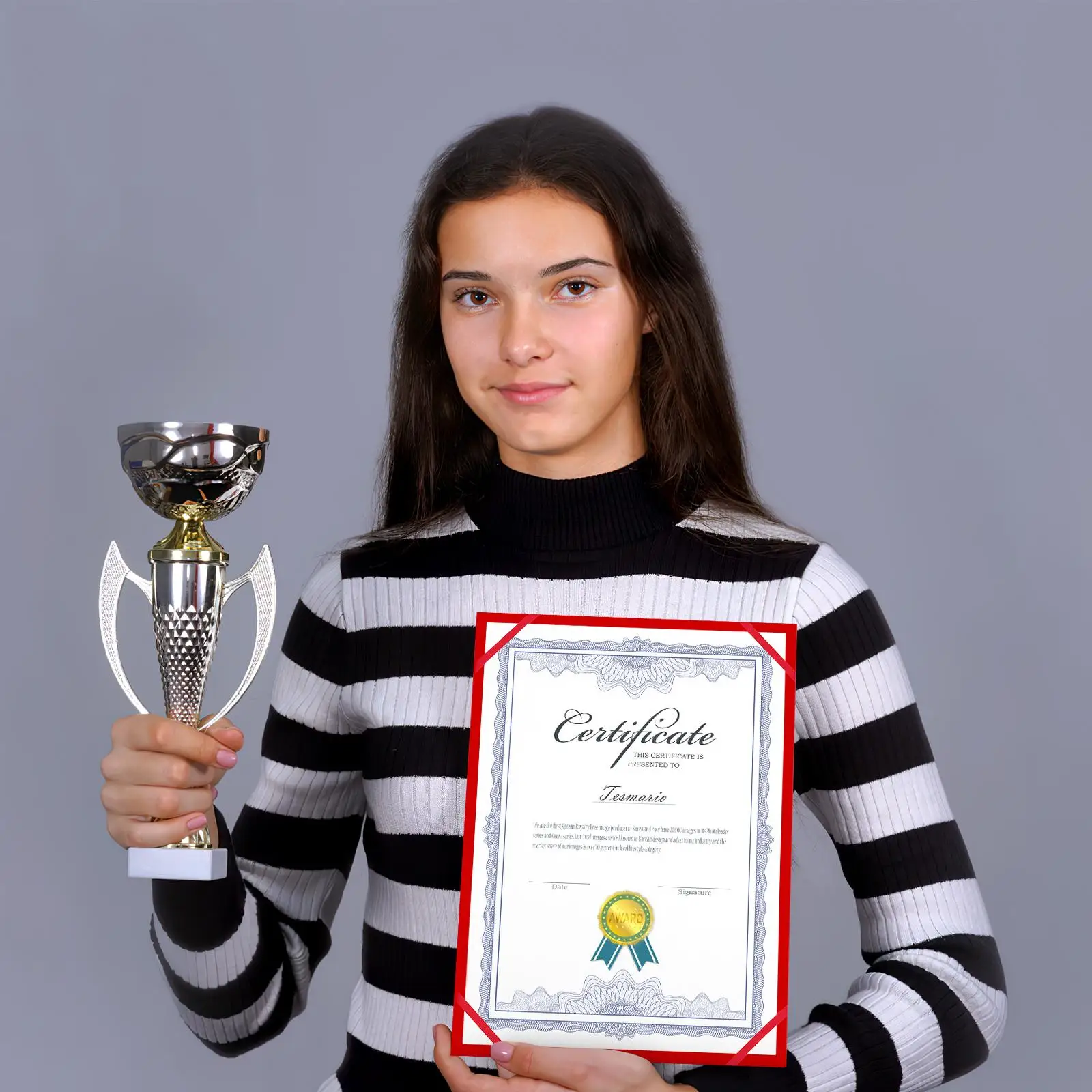 10 Pcs Honor Certificate Paper Printable Writable A4 Blank Diploma Graduate Office School Award Certificate Inner Paper