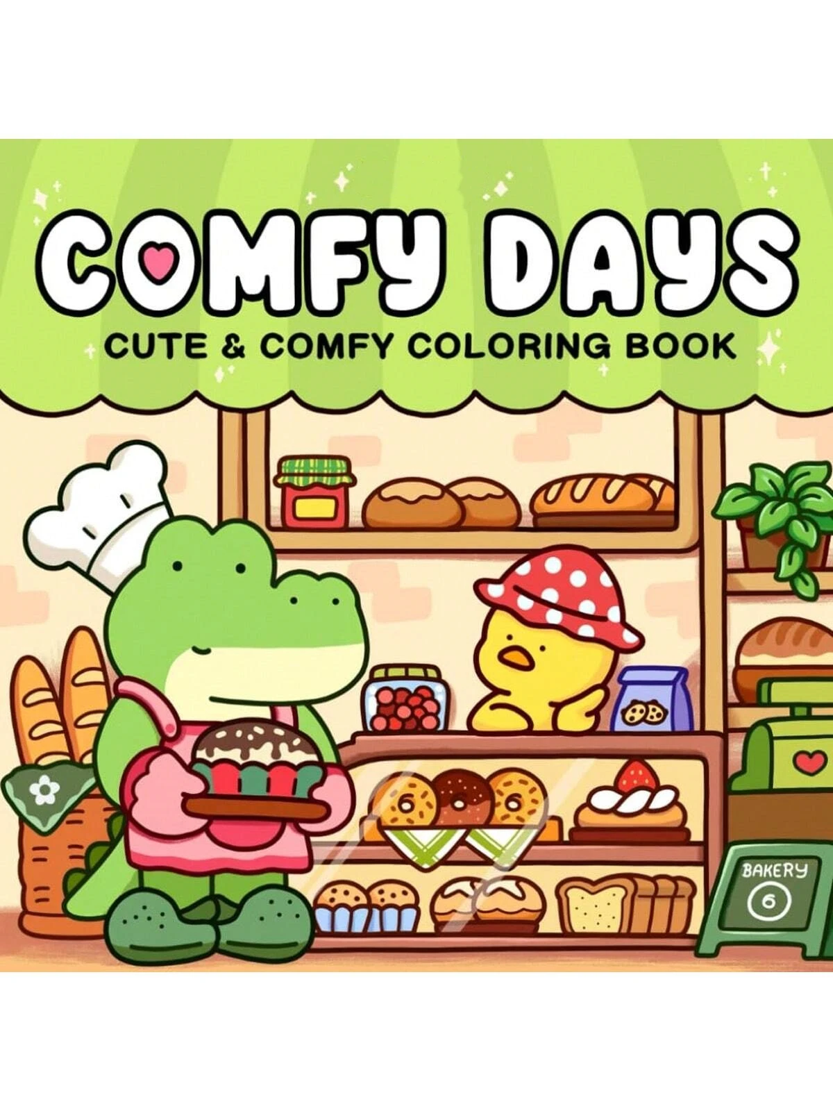 Libri da colorare per giorni comodi, scene vibranti, colorazione facile, per genitori in casa - Fai da te per bambini, rilassarsi, sbloccare, aumentare la creatività