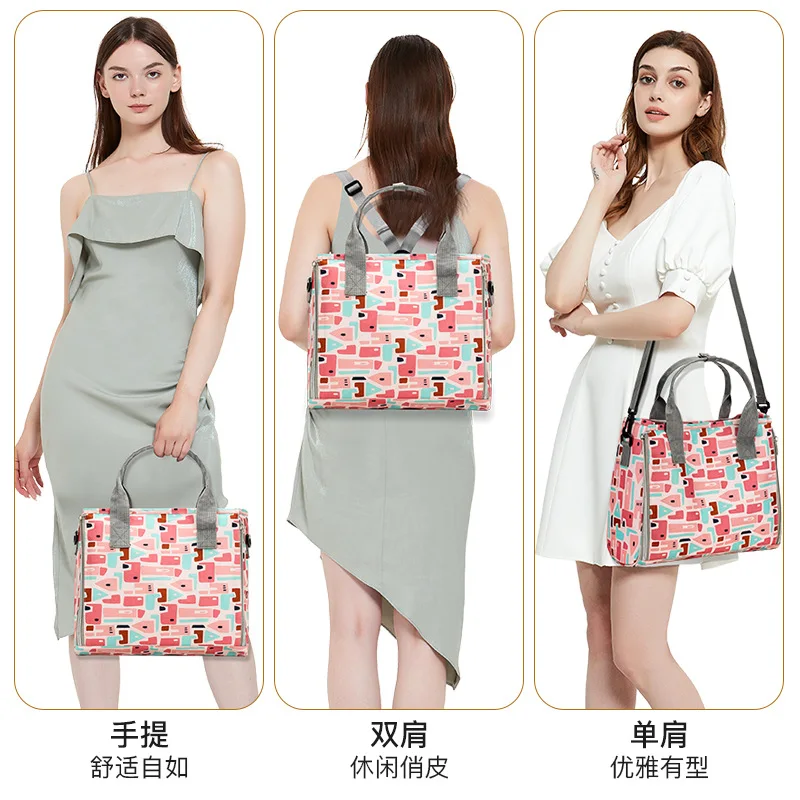 New mom bag multifunctional handheld mommy bag large capacity mother and baby bag maternity bag stroller hanging bag