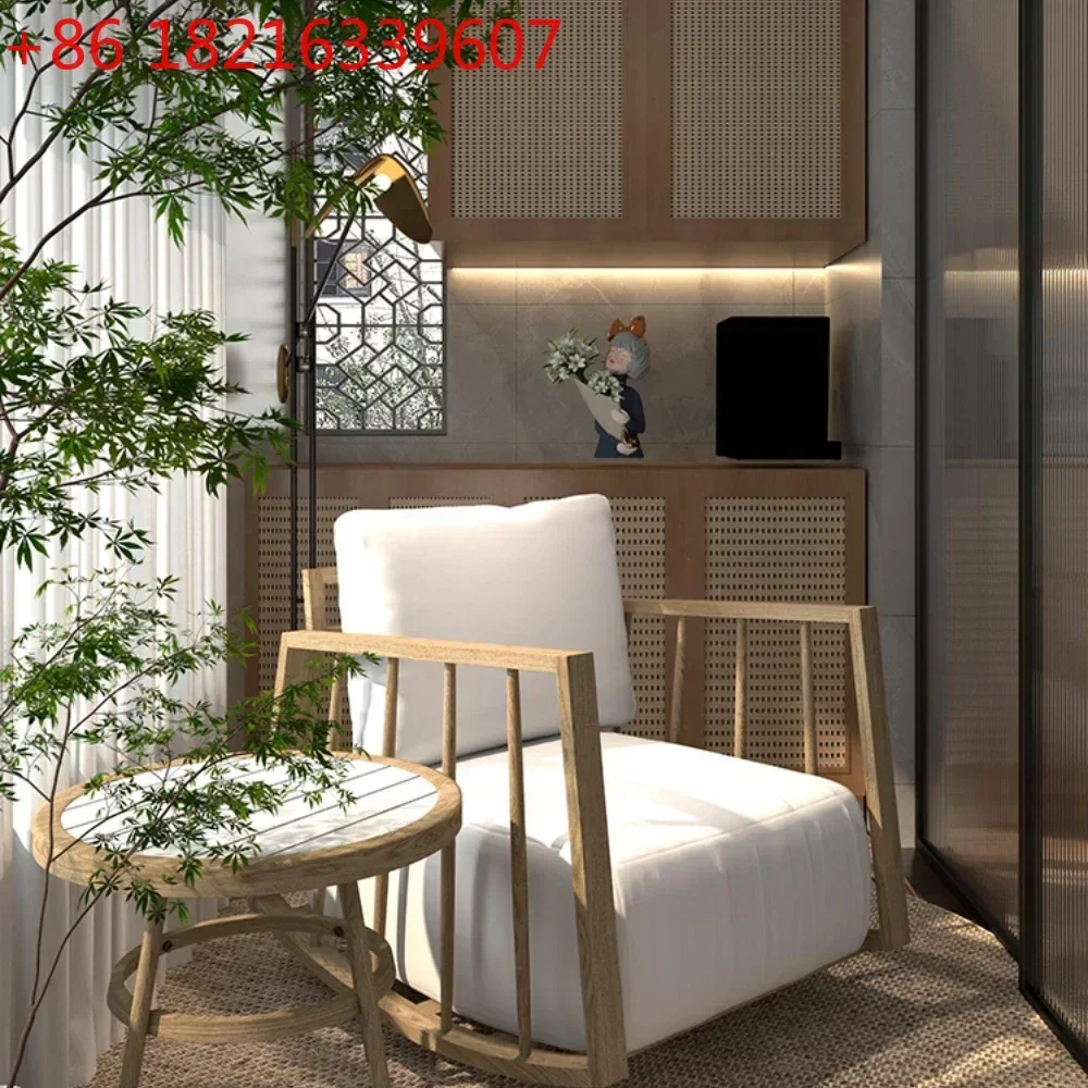 TAO Nordic Rocking Chair Adult Recliner Balcony Home Leisure Modern Living Room Outdoor Couch