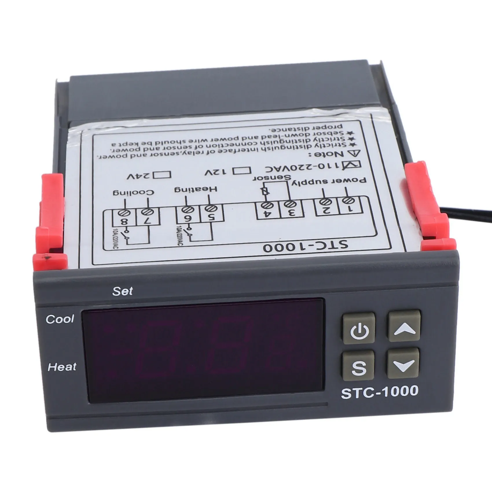 ETRT 2X 220V/STC-/1000 Digital Temperature Controller Thermostat With NTC